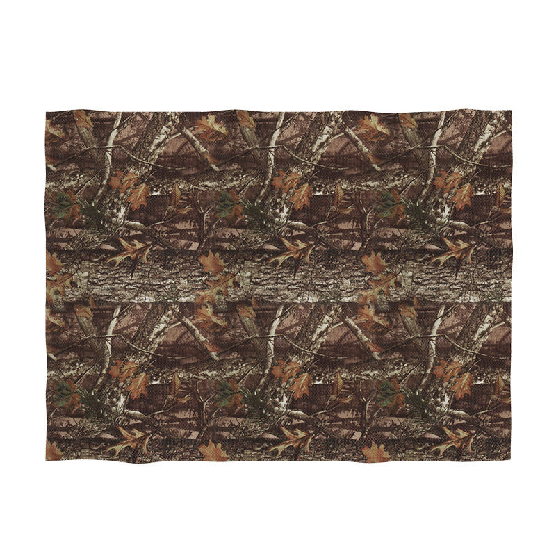 Red de camuflaje para cobertura táctica.