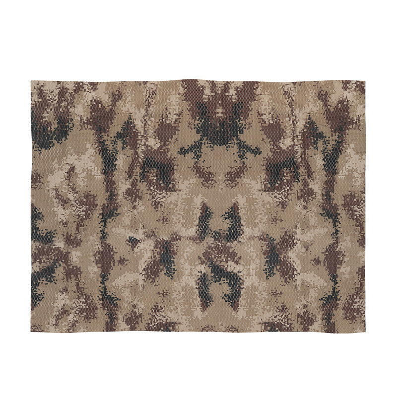 Red de camuflaje para cobertura táctica.