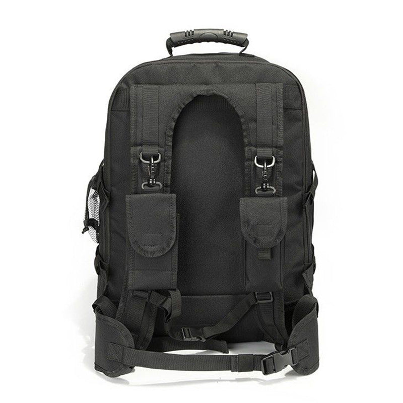 Mochila táctica  65L: gran capacidad, ideal para senderismo, camping y viajes. Mochila de estilo militar.