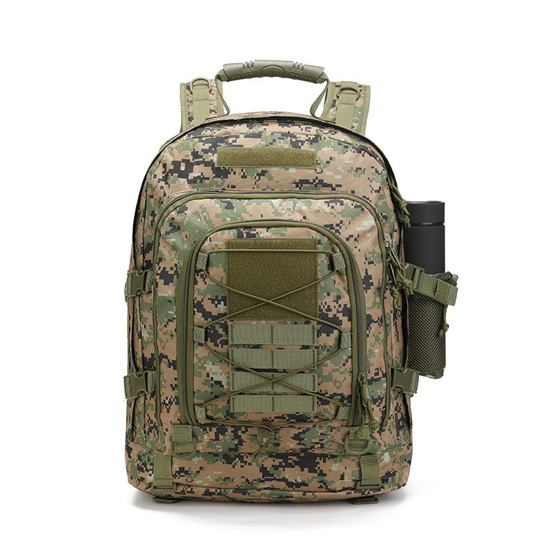 Mochila táctica  65L: gran capacidad, ideal para senderismo, camping y viajes. Mochila de estilo militar.