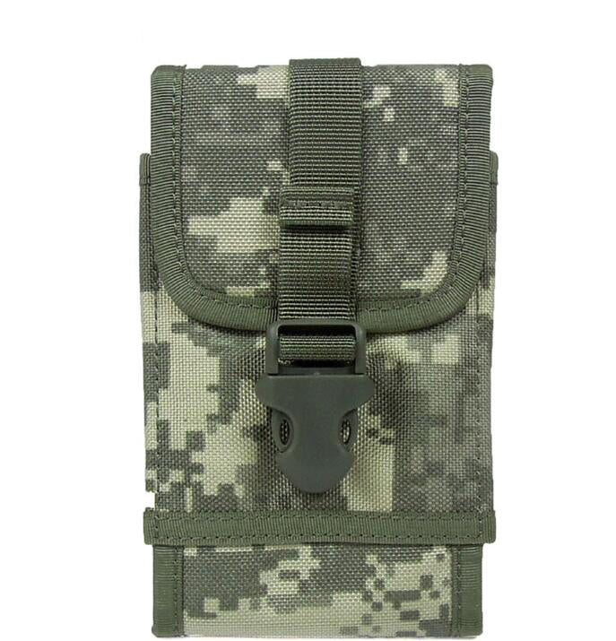 Riñonera táctica militar Molle para exteriores, accesorios de caza, funda para teléfono móvil