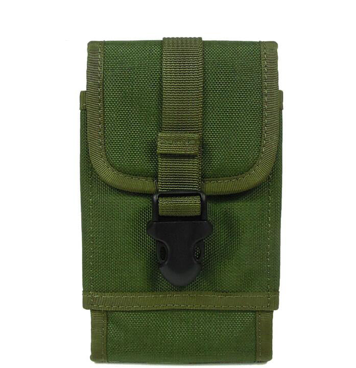 Riñonera táctica militar Molle para exteriores, accesorios de caza, funda para teléfono móvil