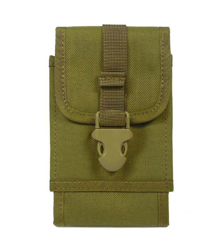 Riñonera táctica militar Molle para exteriores, accesorios de caza, funda para teléfono móvil