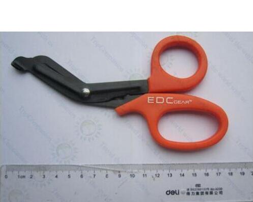 Tijera de rescate IFAK para vendaje traumatológico de gasa táctica