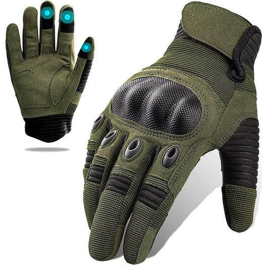 Guantes tácticos para montañismo al aire libre, antideslizantes para conducción de motocicletas, ejercicio físico, protección resistente al desgaste.