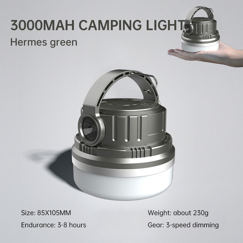 Luz de emergencia para el hogar, Luz de camping al aire libre con carga solar, bombilla LED.