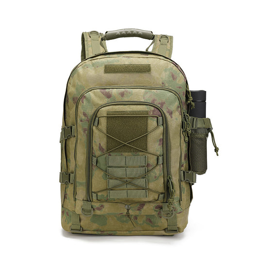 Mochila táctica  65L: gran capacidad, ideal para senderismo, camping y viajes. Mochila de estilo militar.