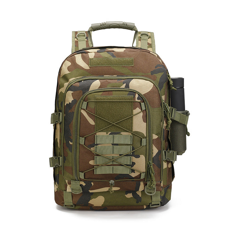 Mochila táctica  65L: gran capacidad, ideal para senderismo, camping y viajes. Mochila de estilo militar.