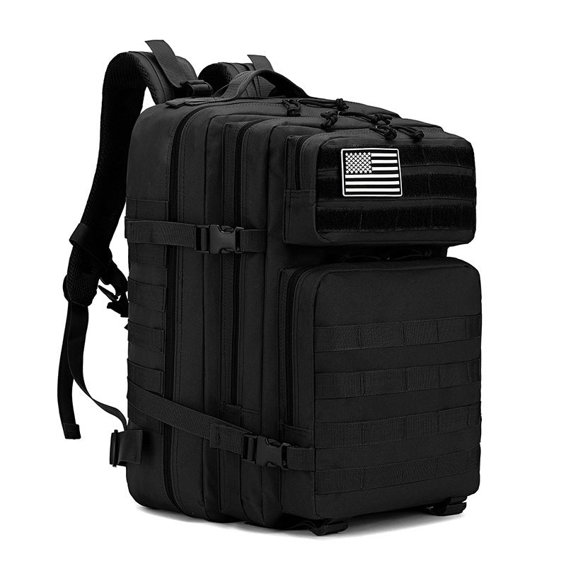 Mochila táctica grande 3P de gran capacidad, 45L, mochila multifunción para acampar al aire libre. MOLLE