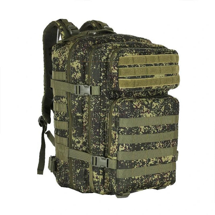 Mochila táctica grande 3P de gran capacidad, 45L, mochila multifunción para acampar al aire libre. MOLLE